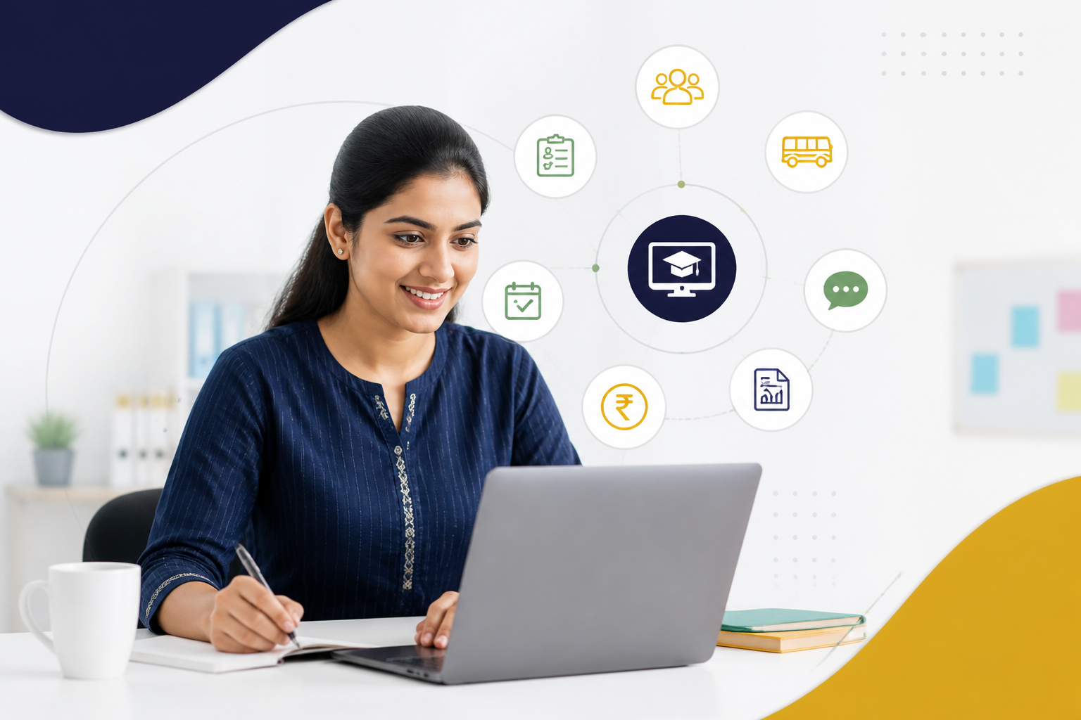 One Academic View: Bringing Admissions, Attendance, Fees, Exams, Transport, and Communication Together